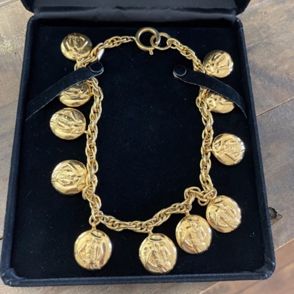 Vintage Chanel Coin Necklace - Picture 2 of 5
